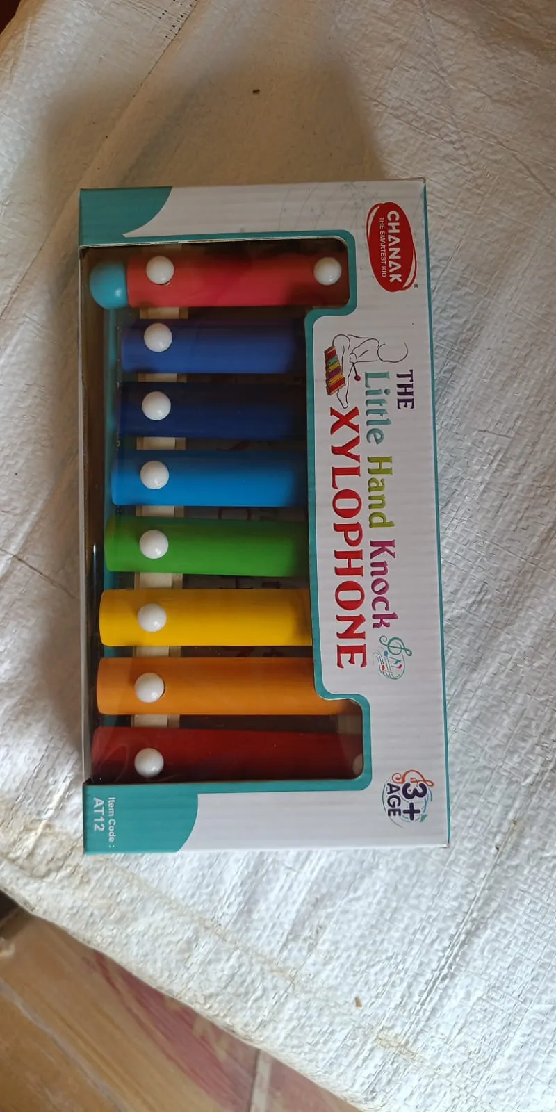 1912 Wooden Xylophone Musical Toy for Children (MultiColor)