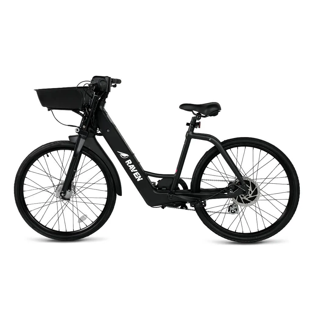 AmericanElectric RAVEN Step-Through Commuter Electric Bike 36V, 350W