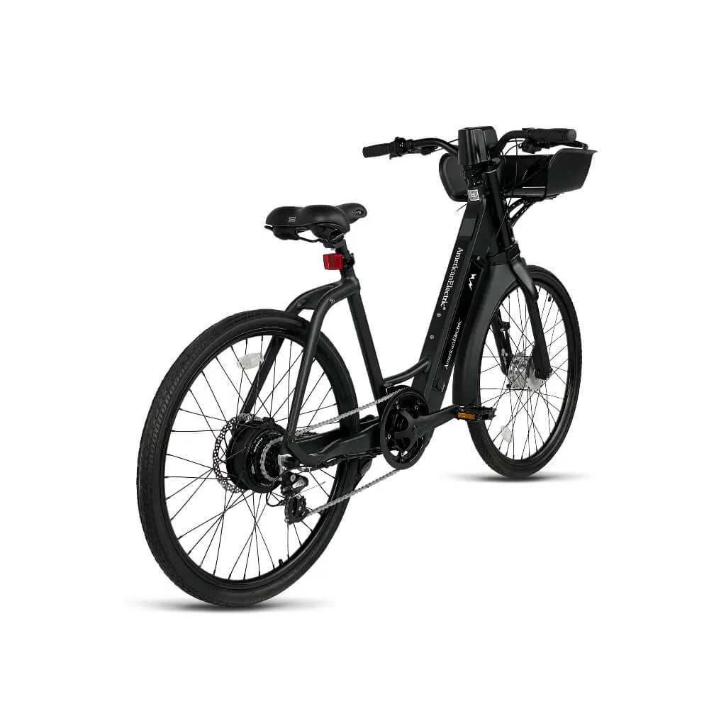 AmericanElectric RAVEN Step-Through Commuter Electric Bike 36V, 350W