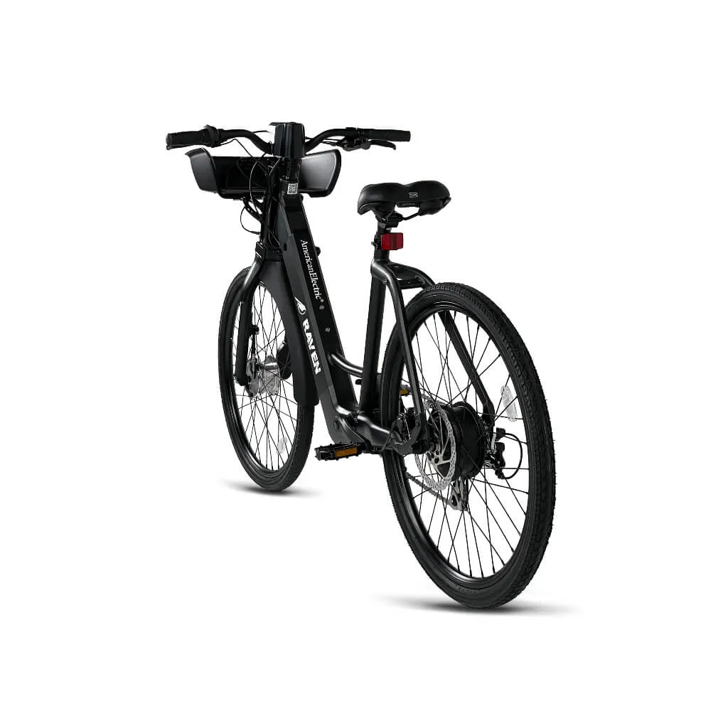 AmericanElectric RAVEN Step-Through Commuter Electric Bike 36V, 350W