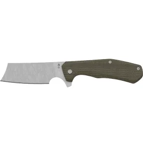 Asada Folder Micarta FE Folding Blade Clip Mini Cleaver by Gerber