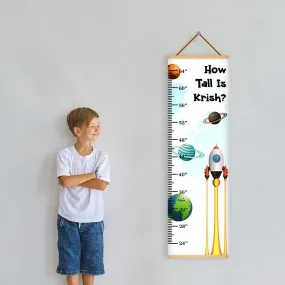 Astronaut theme Kids Growth scale