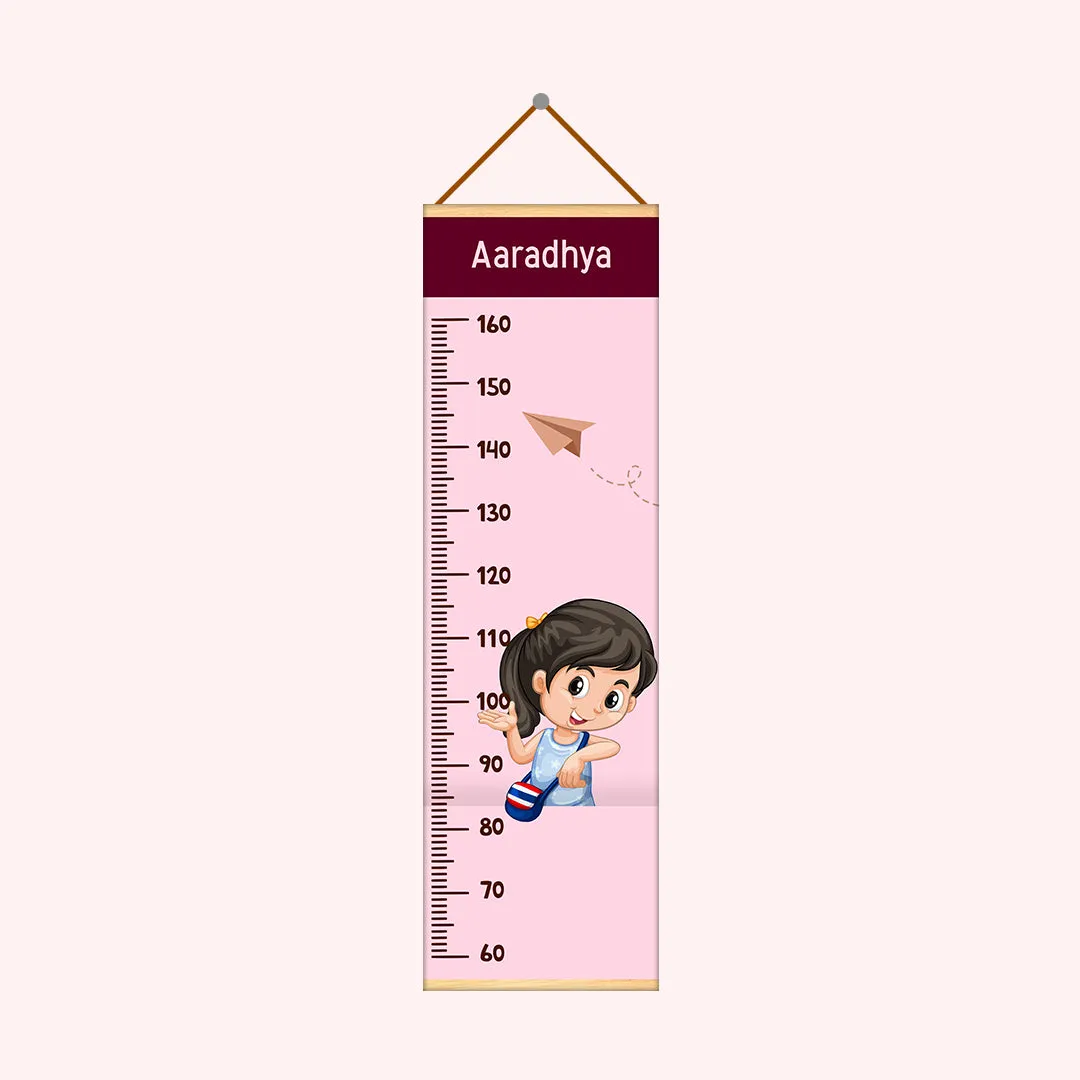 Baby Girl theme Kids Growth scale