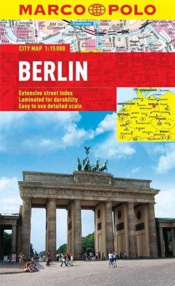 Berlin Marco Polo City Road Map by Marco Polo (2012)