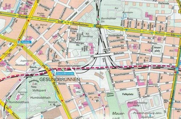 Berlin Marco Polo City Road Map by Marco Polo (2012)