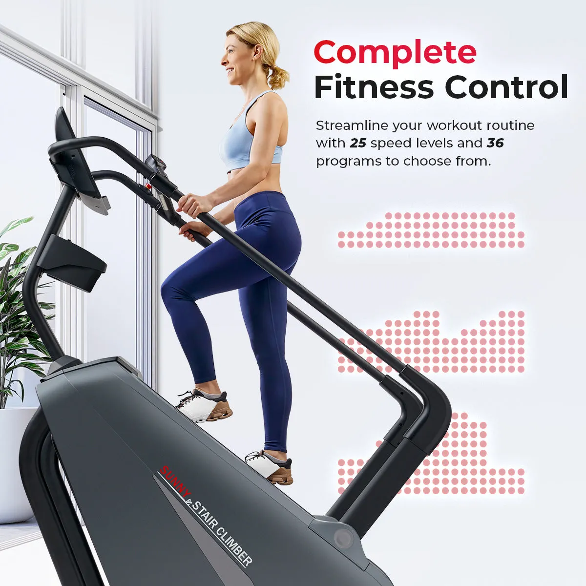 Commercial Level Motorized Stair Step Machine