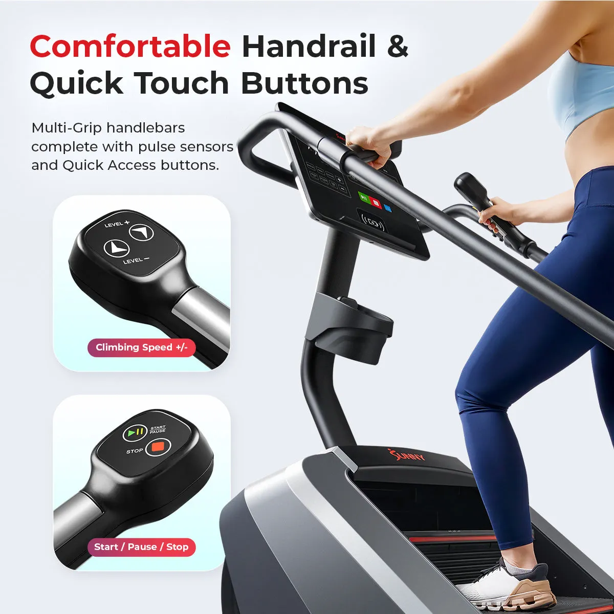 Commercial Level Motorized Stair Step Machine