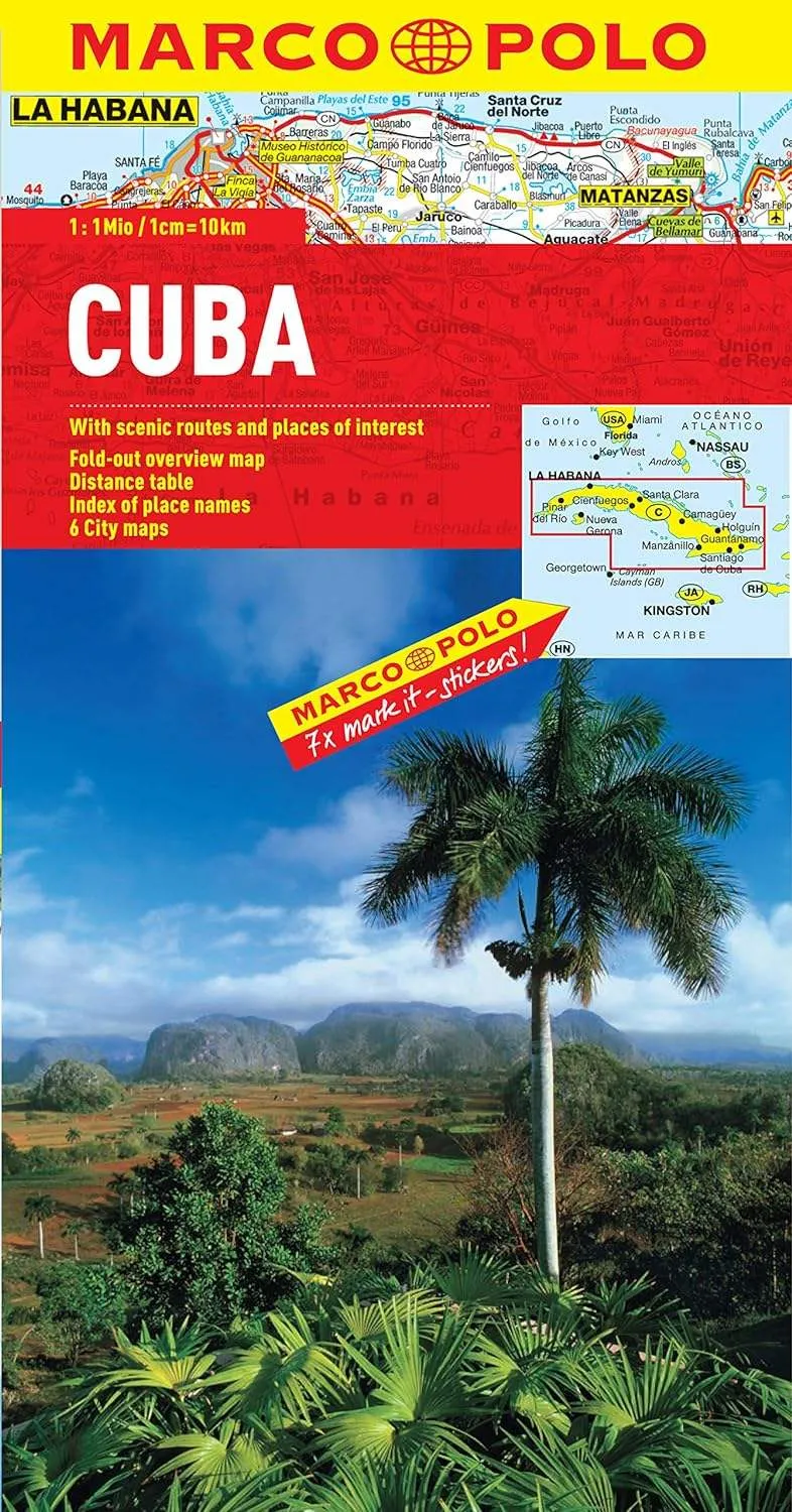 Cuba Road Map by Marco Polo (2015)