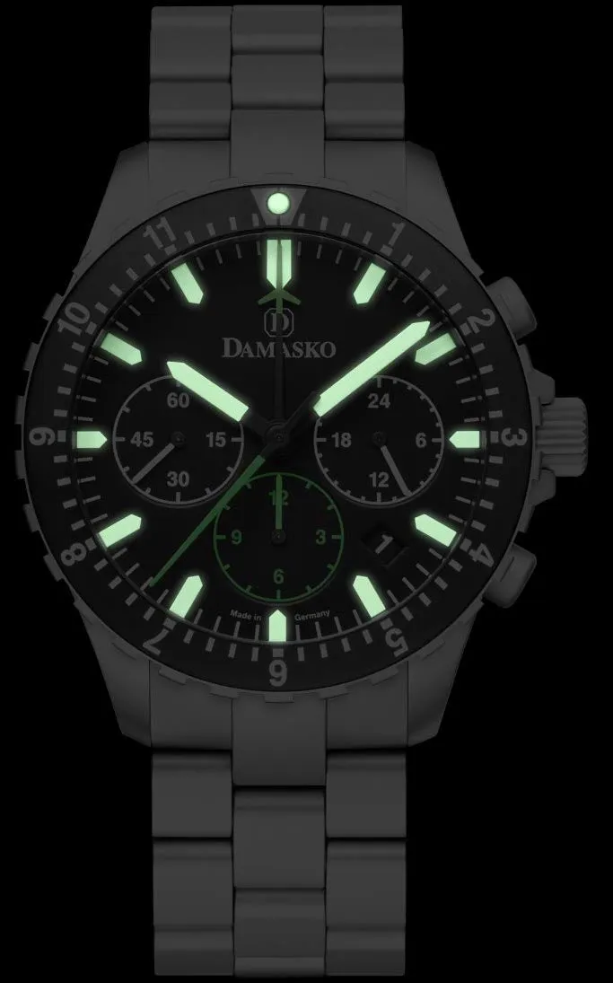 DAM Watch DC86 Green Steel Bracelet