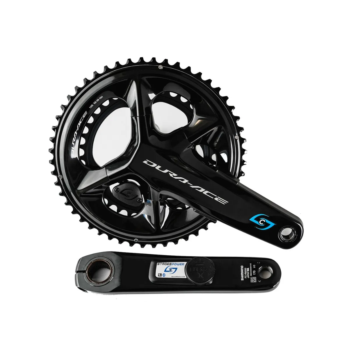 Dual Power Meter Stages Power LR Shimano Dura Ace FC-R9200