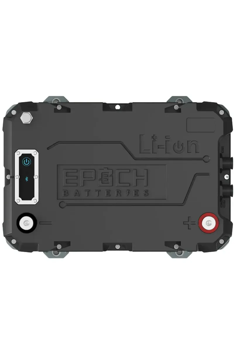 Epoch Batteries 24V 100Ah | Heated & Bluetooth | LiFePO4 Battery