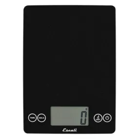 Escali Arti Glass Weigh Scale - Black Obsidian