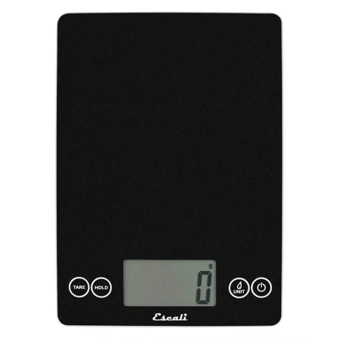 Escali Arti Glass Weigh Scale - Black Obsidian