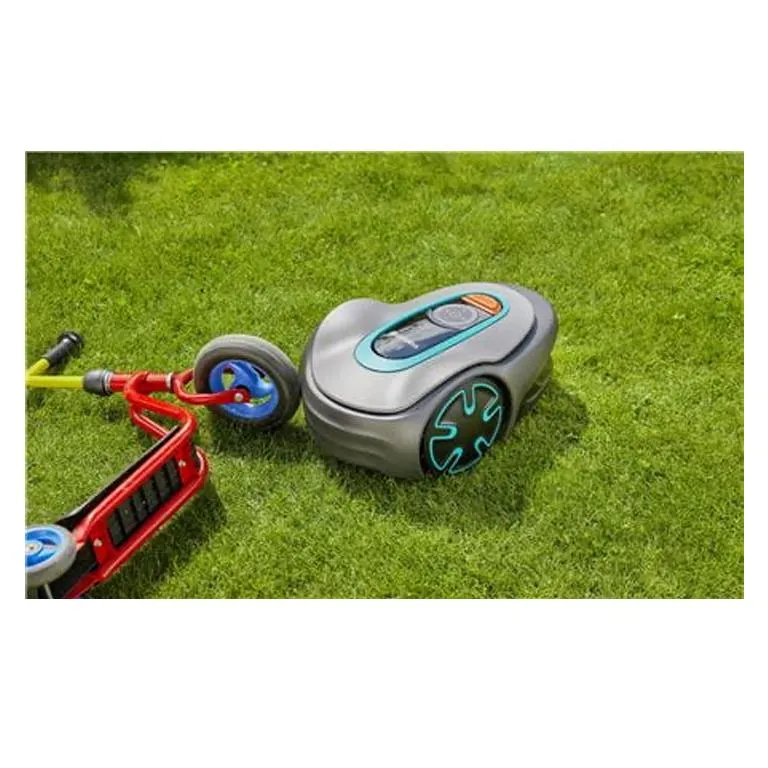 GARDENA Robotic Lawnmower SILENO Minimo 250   FREE Garage