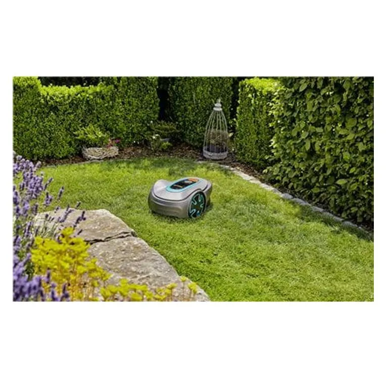 GARDENA Robotic Lawnmower SILENO Minimo 250   FREE Garage