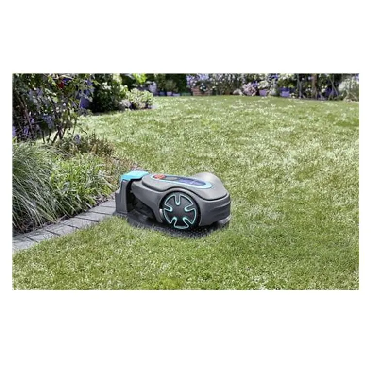 GARDENA Robotic Lawnmower SILENO Minimo 250   FREE Garage