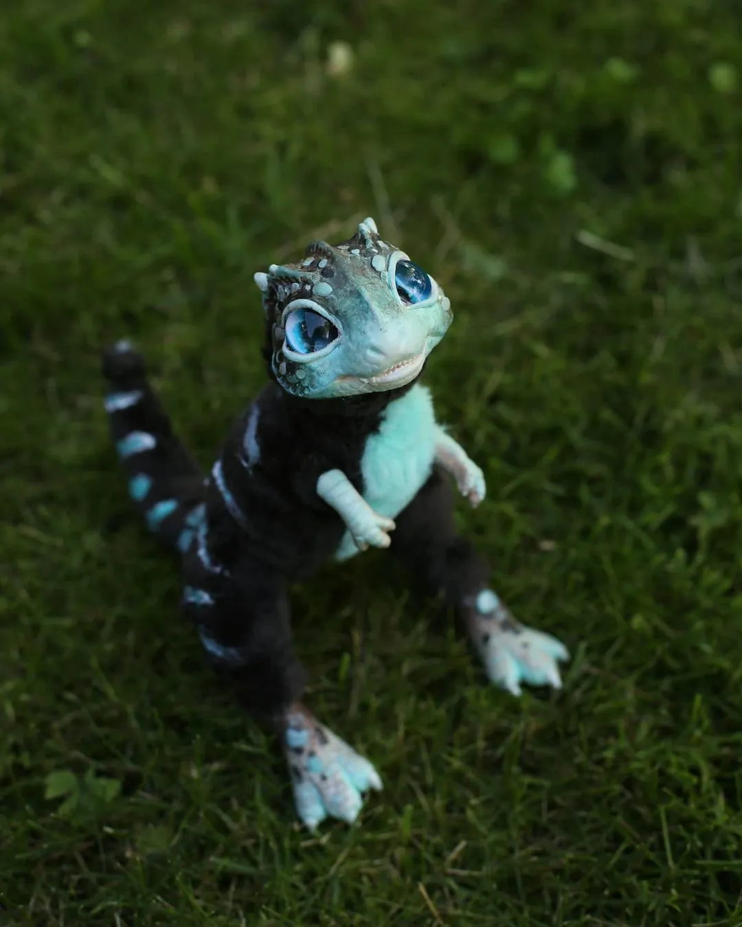 Green baby T-Rex