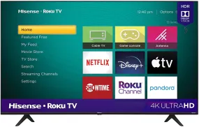 Hisense 55" Class 4K Ultra HD (2160P) Roku Smart LED TV (55R6090G5)