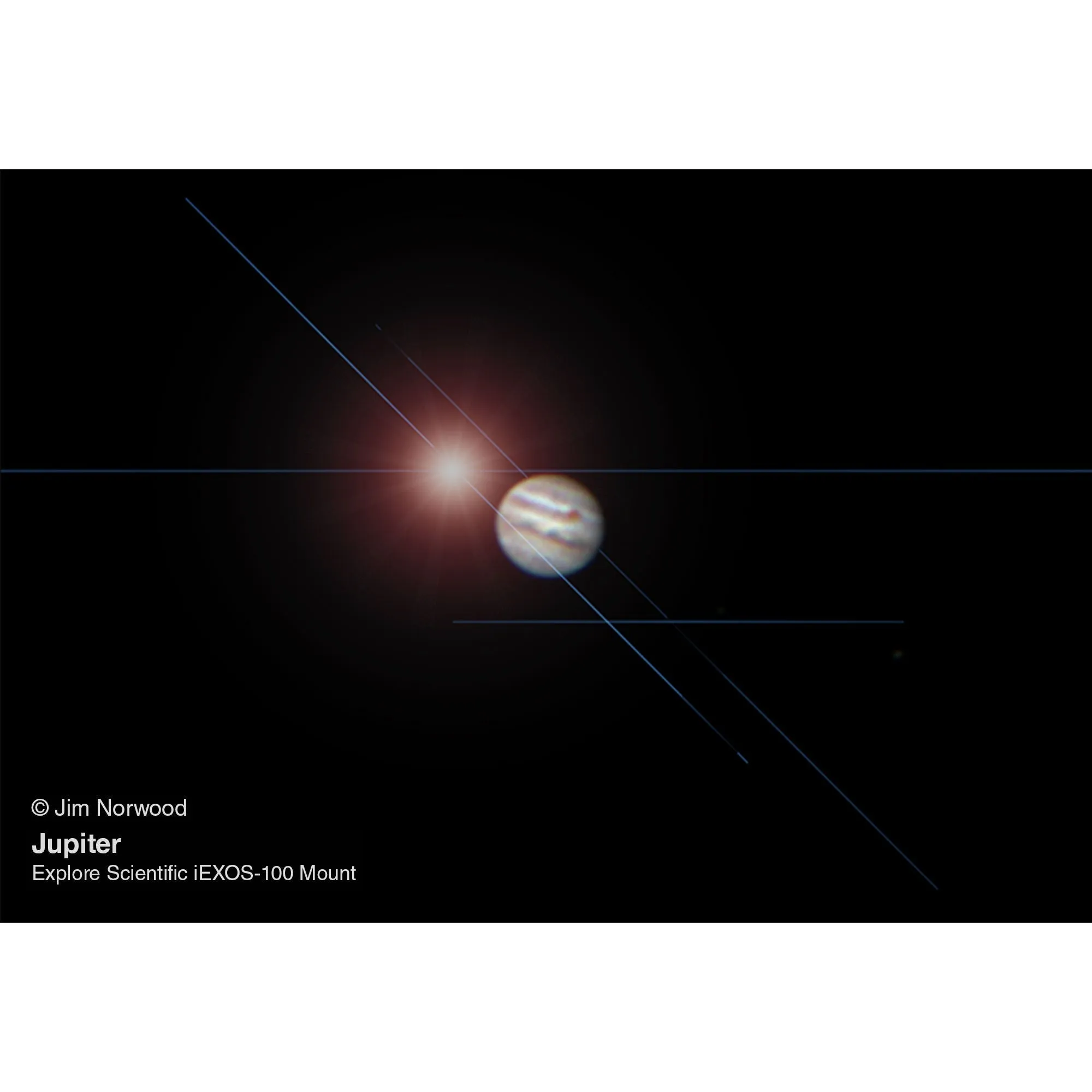 iEXOS-100 PMC-Eight Equatorial Tracker System