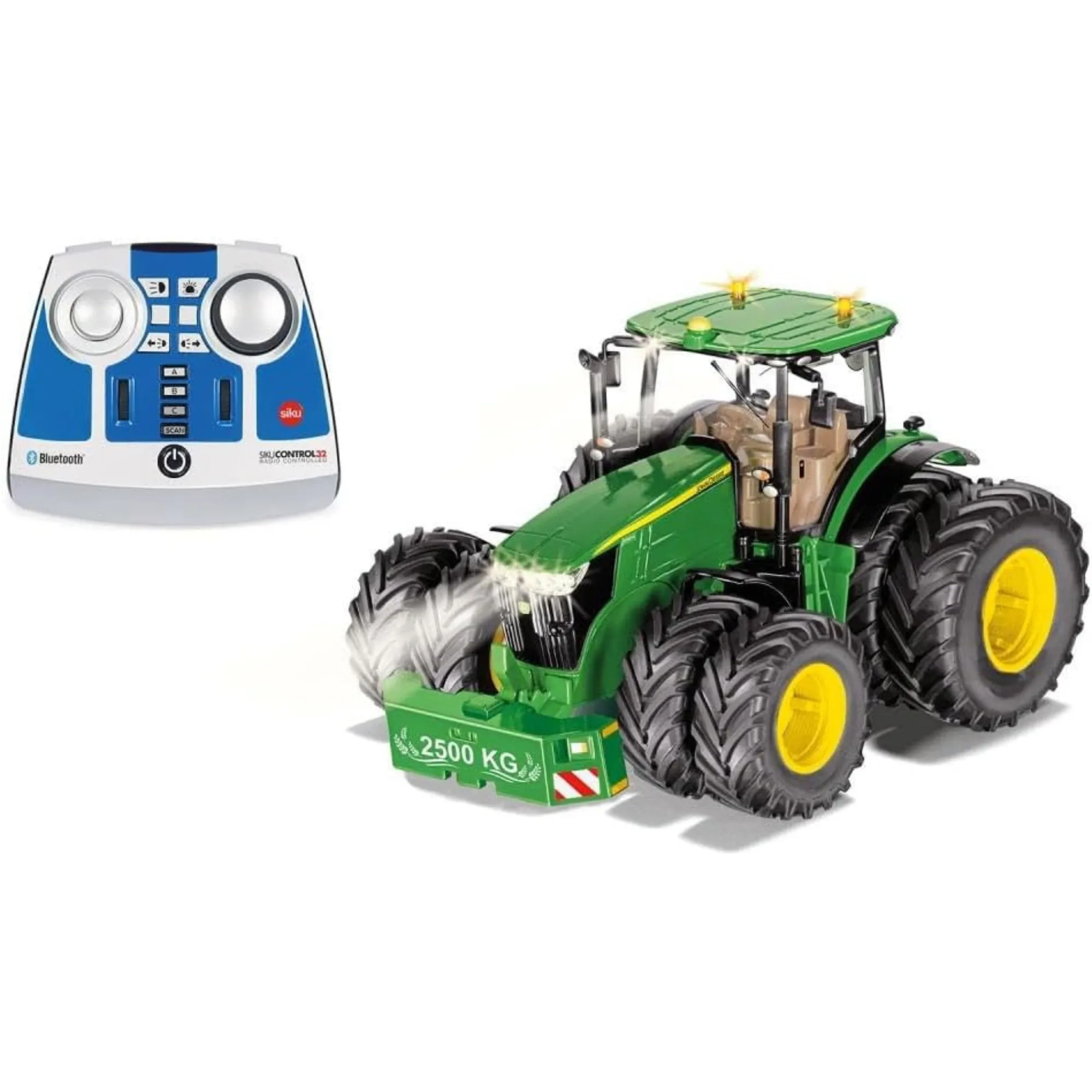 John Deere 7290 Tractor with Dual Wheels & Bluetooth Handset