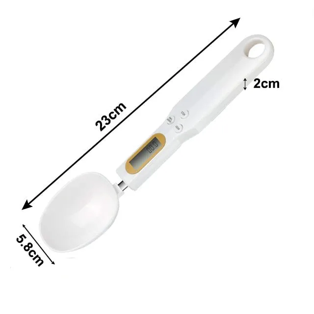 Kitchen Scales Measuring Cup 500g Baking Accessories LCD Display Electronic Digital Spoon Power