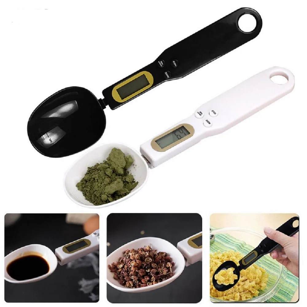 Kitchen Scales Measuring Cup 500g Baking Accessories LCD Display Electronic Digital Spoon Power