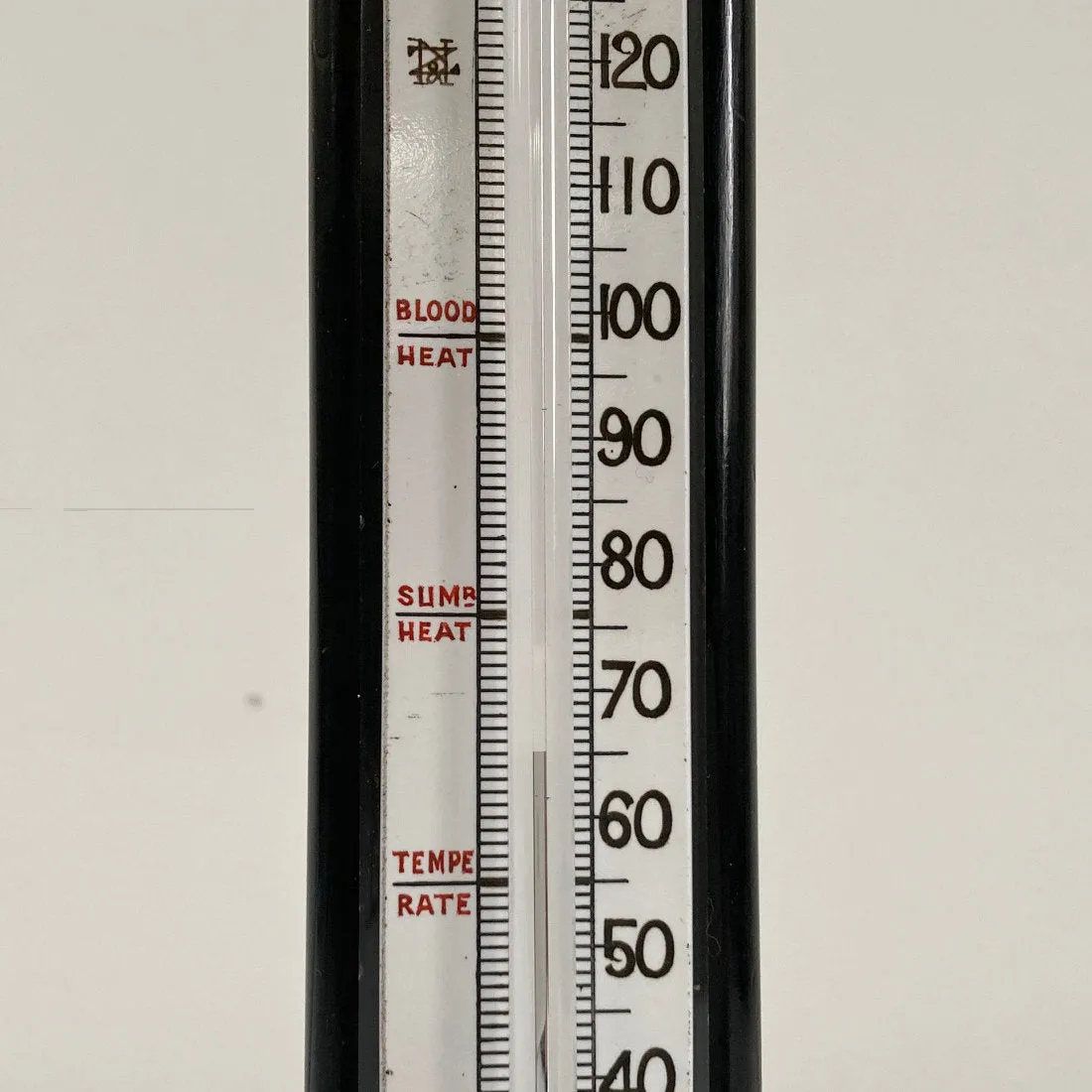 Large Victorian Desk Thermometer on Serpentine Base by Negretti & Zambra London