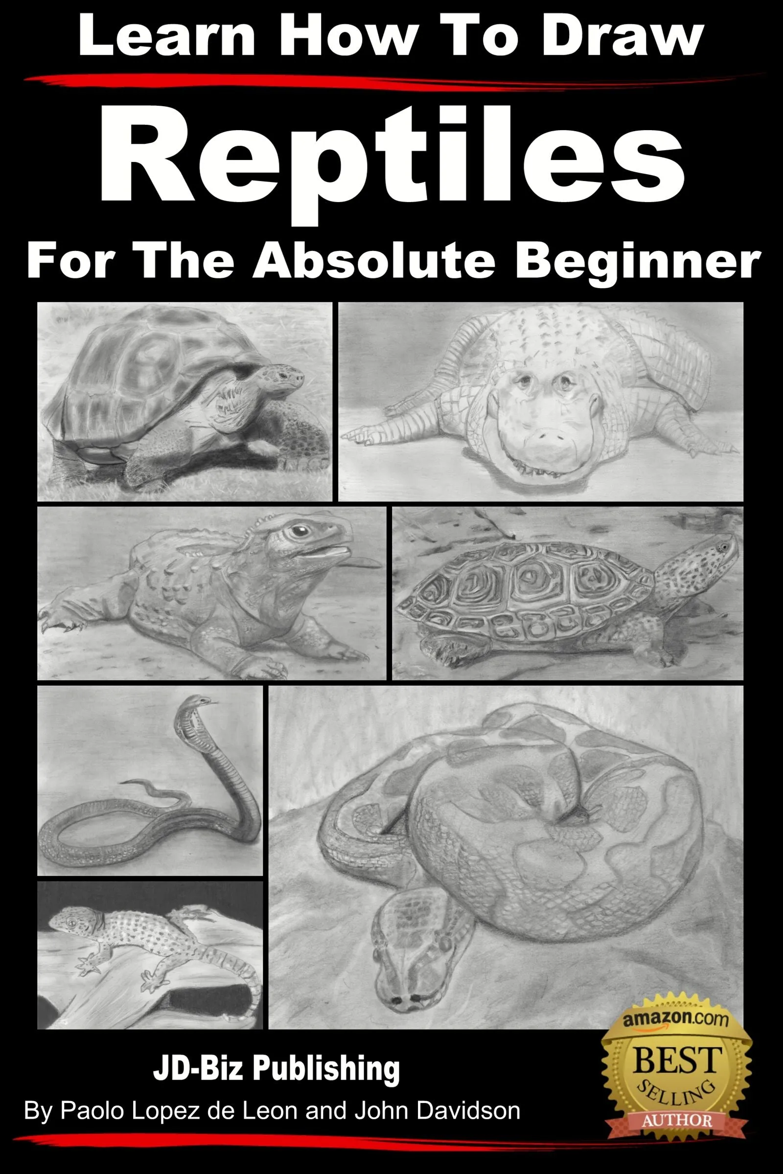 Learn How to Draw Reptiles in Pencil For the Absolute Beginner