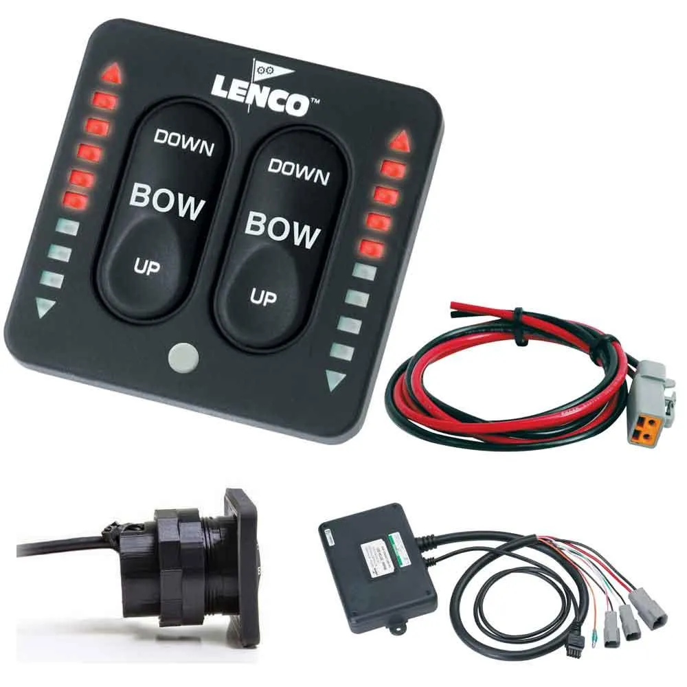 Lenco LED Indicator Two-Piece Tactile Switch Kit w/Pigtail f/Single Actuator Systems [15270-001]