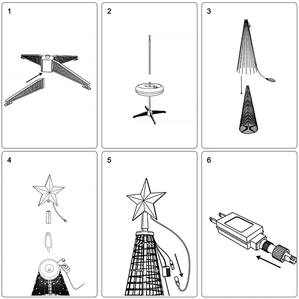 Lighted Christmas Tree Remote & APP Control