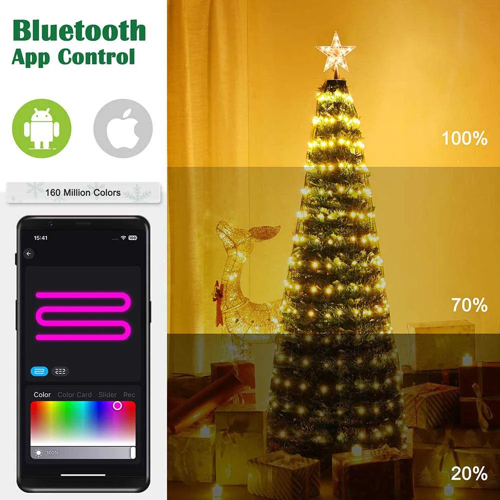 Lighted Christmas Tree Remote & APP Control