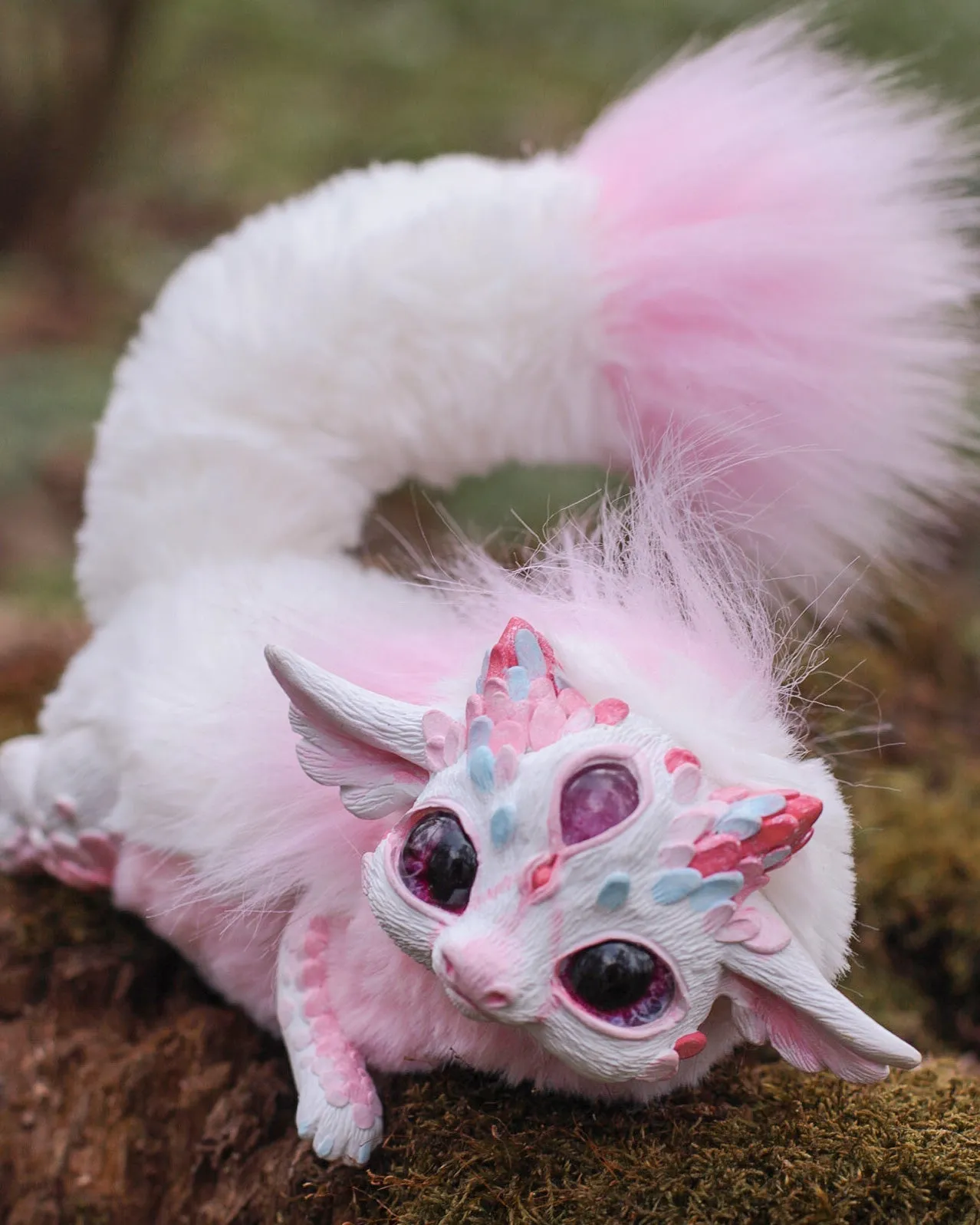 Pink baby dragon(awake)