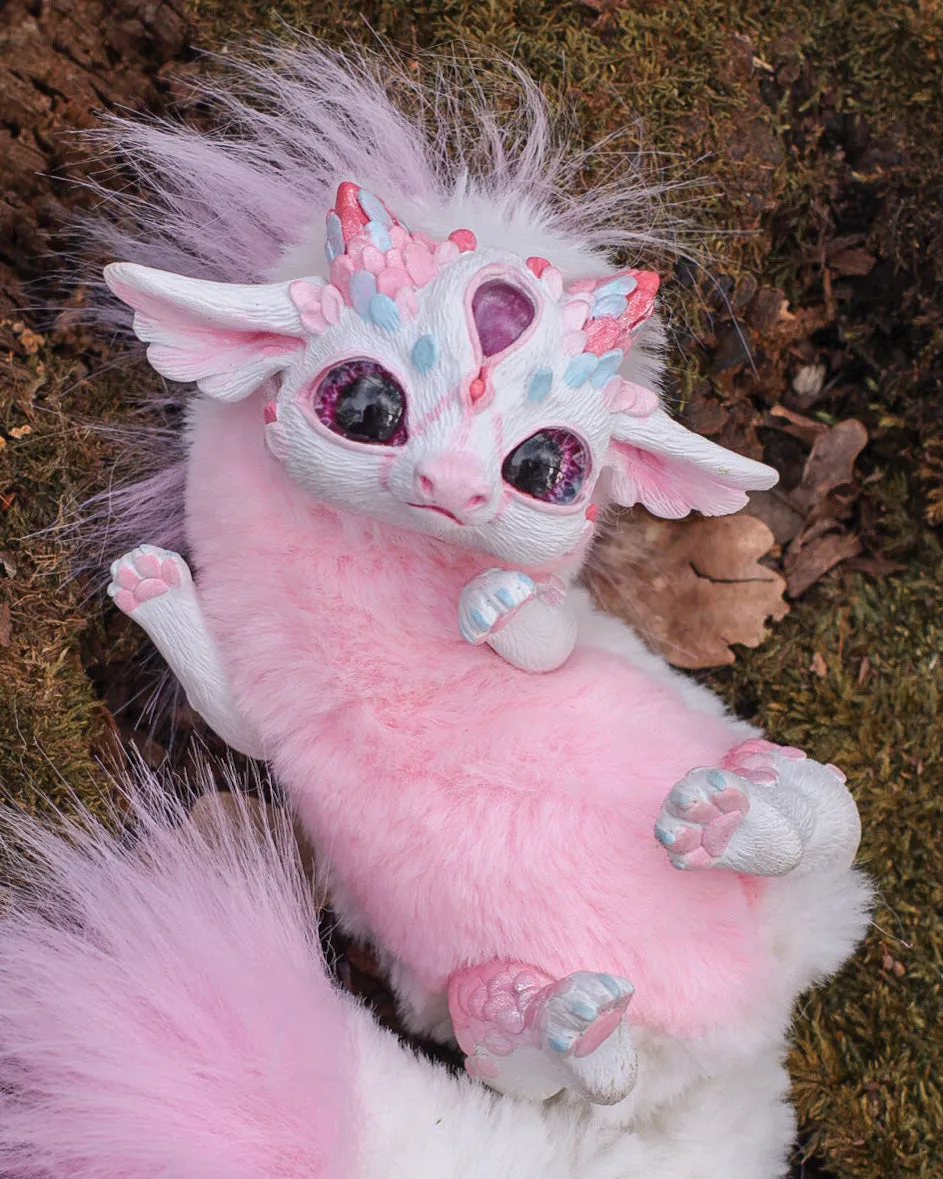 Pink baby dragon(awake)