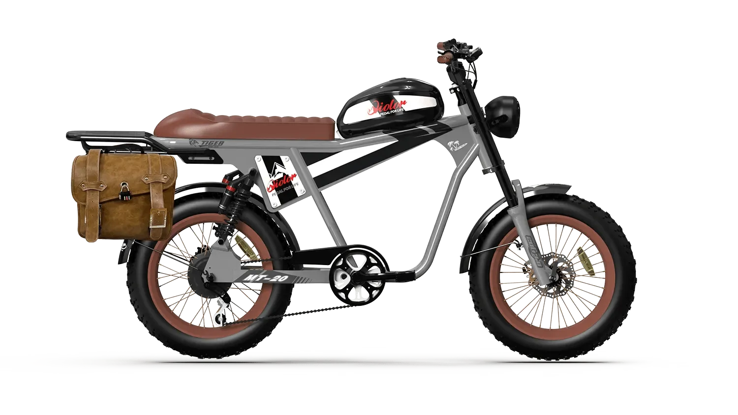 QIOLOR Tiger Plus Full Suspension Fat Tire E-Bike