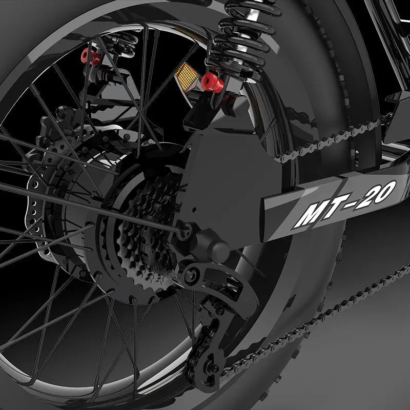 QIOLOR Tiger Plus Full Suspension Fat Tire E-Bike