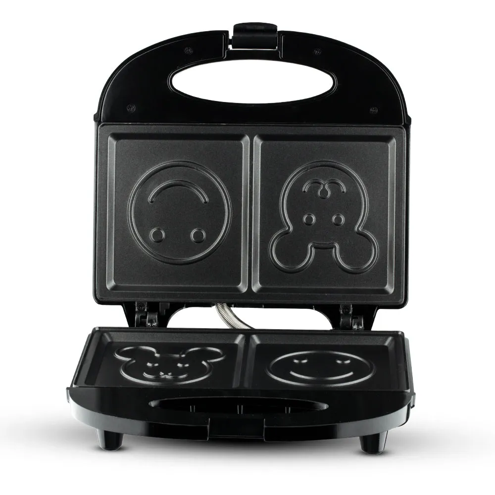 RAF Sandwich Maker | Automatic temperature control | 2 fixed plates | non-stick coating | easy to clean