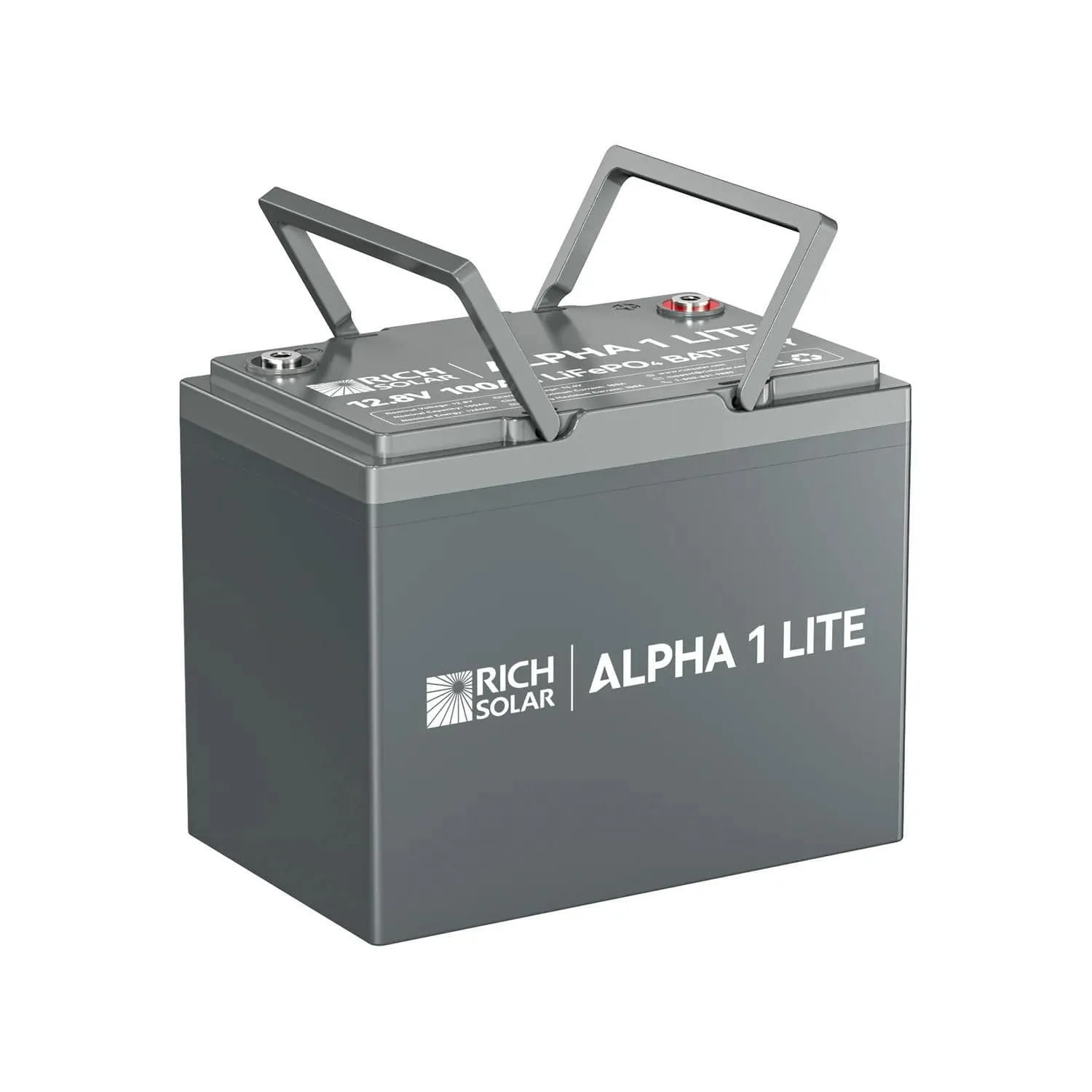 Rich Solar ALPHA 1 | 12V 100Ah LiFePO4 Battery | Internal Heating and Bluetooth Function