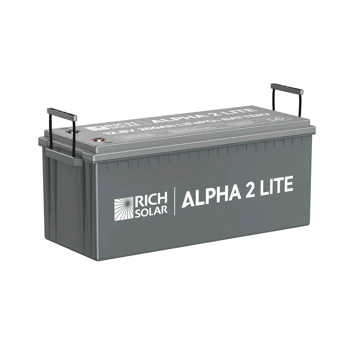 Rich Solar ALPHA 2 | 12V 200Ah LiFePO4 Battery | Internal Heating and Bluetooth Function