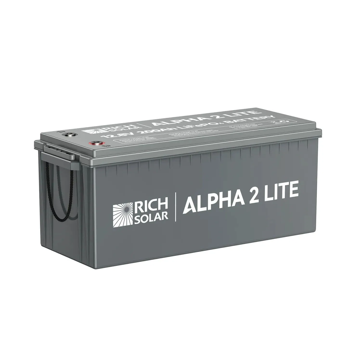 Rich Solar ALPHA 2 | 12V 200Ah LiFePO4 Battery | Internal Heating and Bluetooth Function