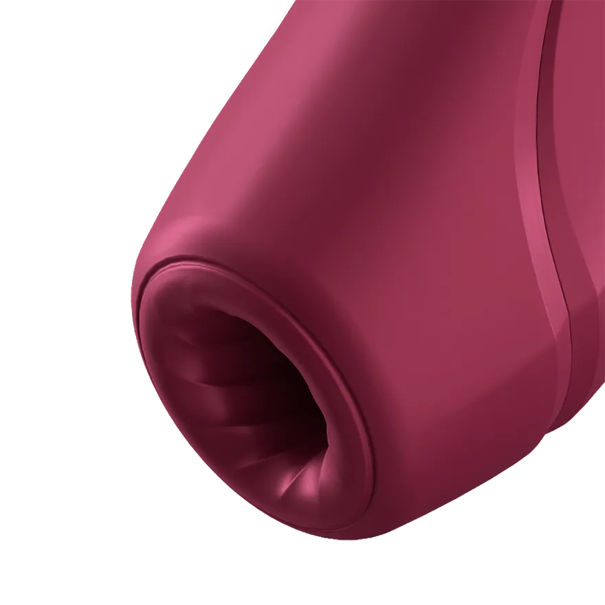 Satisfyer Curvy 1  2-N-1 Rechargeable Silicone Clitoral Stimulator with Air Pulse Technology