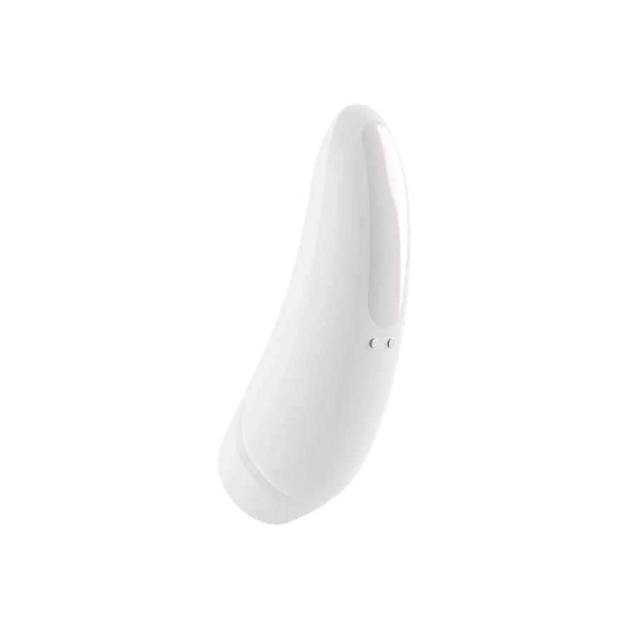 Satisfyer Curvy 1  2-N-1 Rechargeable Silicone Clitoral Stimulator with Air Pulse Technology