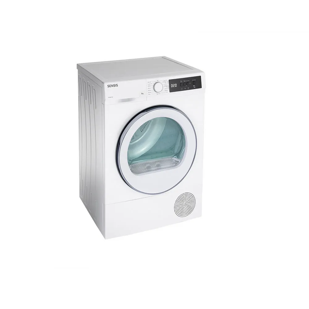 Sensis TDHF018A2W 8kg Heat Pump Tumble Dryer White