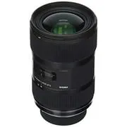 Sigma 210306 18-35mm F1.8 DC HSM Lens for Nikon APS-C DSLRs (Black) - International Version (No Warranty)