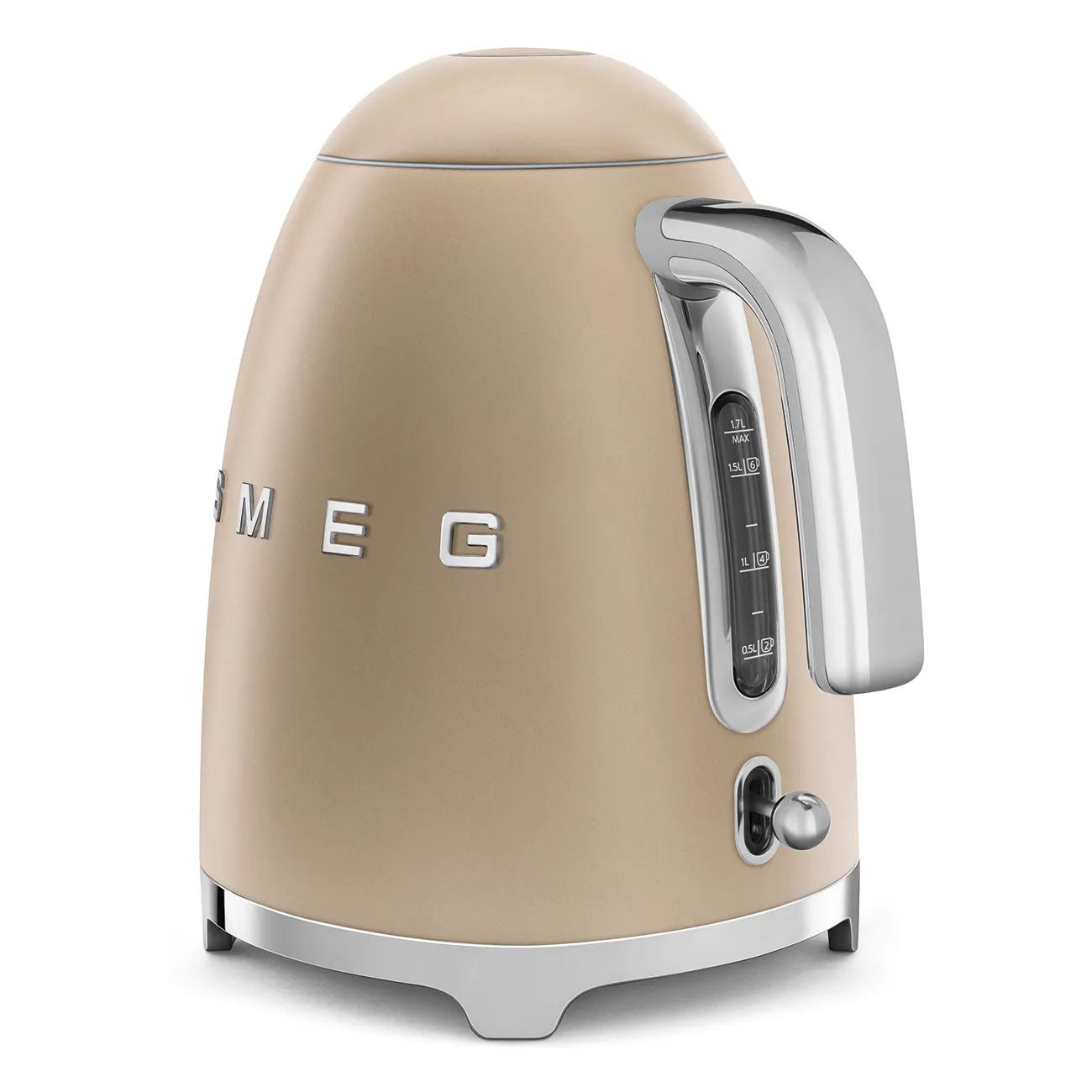 Smeg Electric Tea Kettle, Matte Champagne