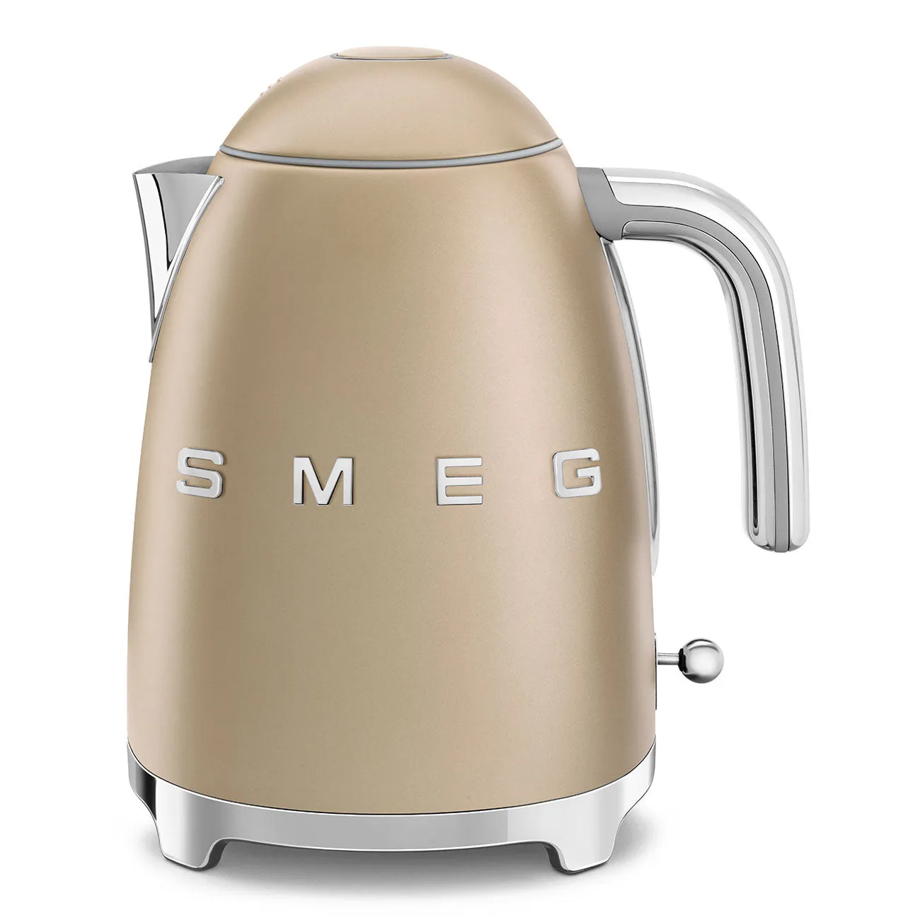 Smeg Electric Tea Kettle, Matte Champagne