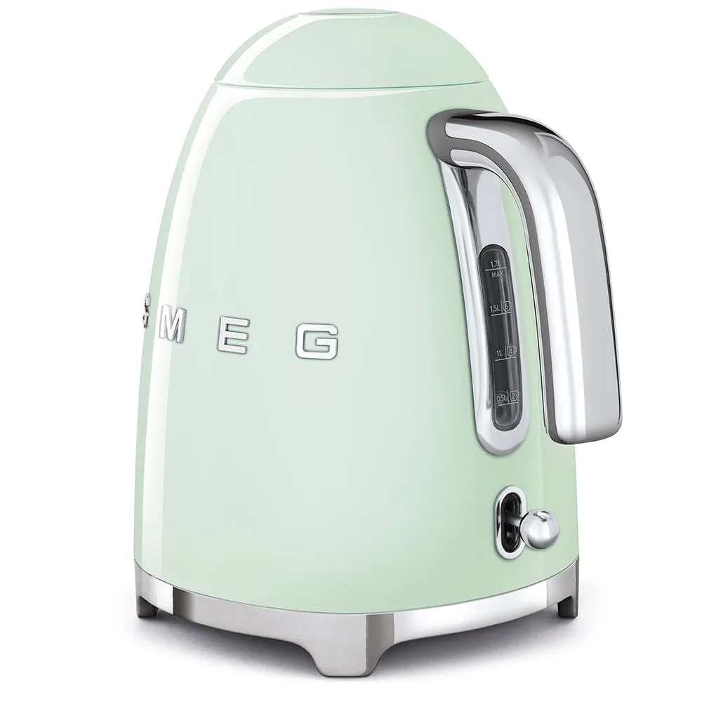 Smeg Electric Tea Kettle, Pastel Green