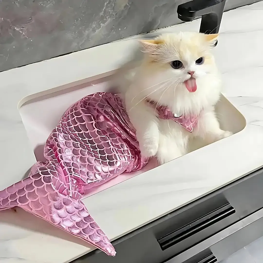 Sparkling Bikini Mermaid Pet Costume