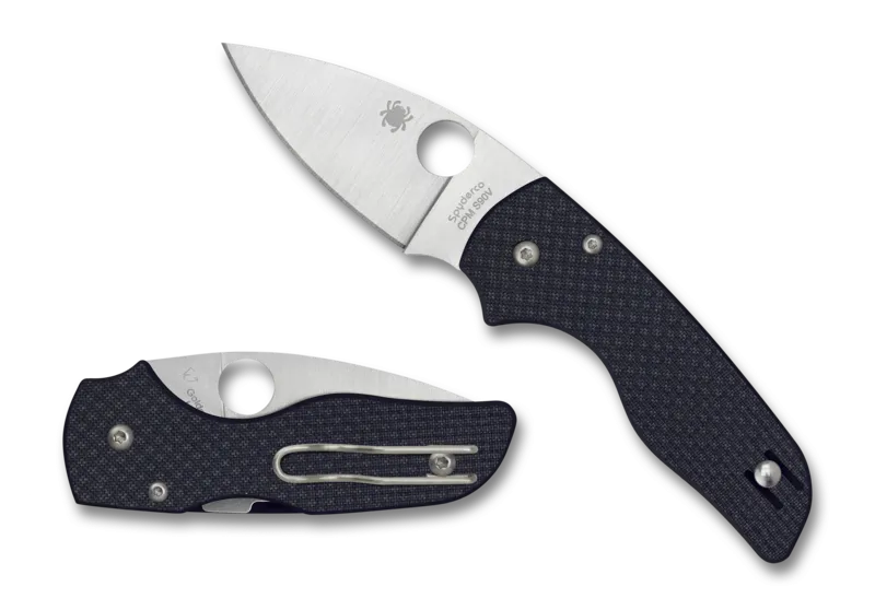 Spyderco C230CF90VP Lil Native CPM Sprint Run folding Knife Carbon Fiber Handle 2.43In S90V Blade