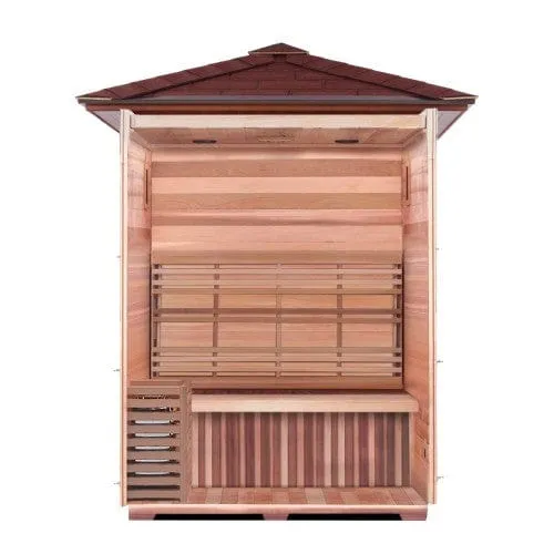 SunRay Freeport Outdoor 3 Person Traditional Steam Sauna - HL300D1