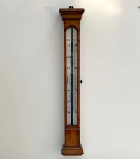 Victorian Long Range Glycerine Barometer by Negretti & Zambra London